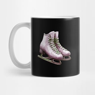 Pink Ice Skating Boots Mug